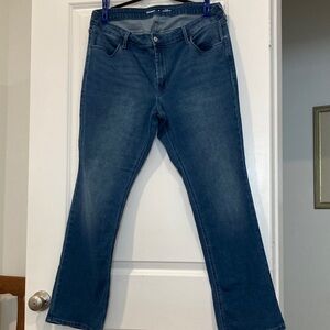 Old Navy Women's Blue Boot Cut Jeans